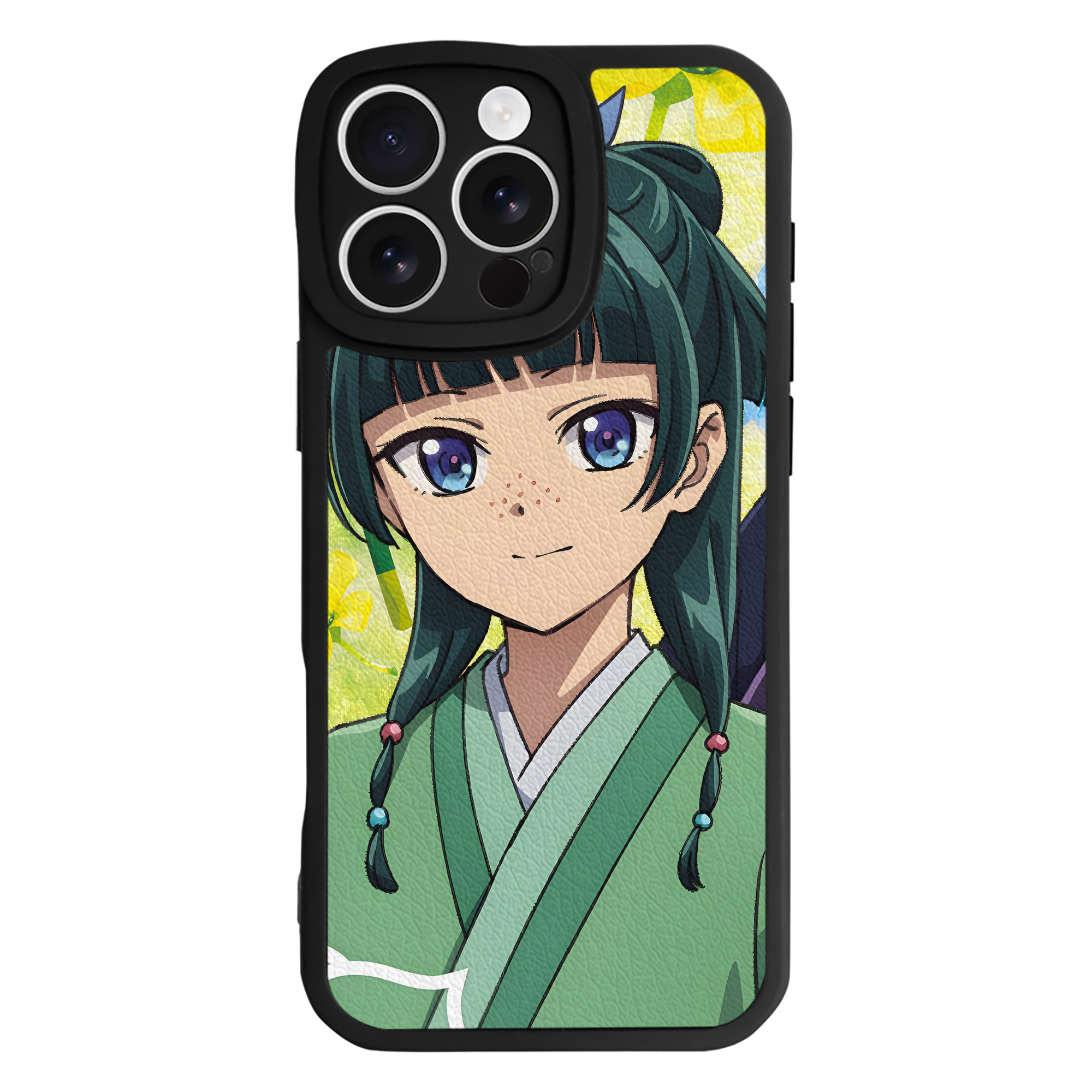 薬屋のひとりごと The Apothecary Diaries 【iPhone 16シリーズ対応】シリコンスマホケース（レザー調） 材質：シリコン